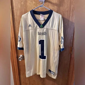 Adidas Notre Dame Fighting Irish Jersey Men’s Size Large